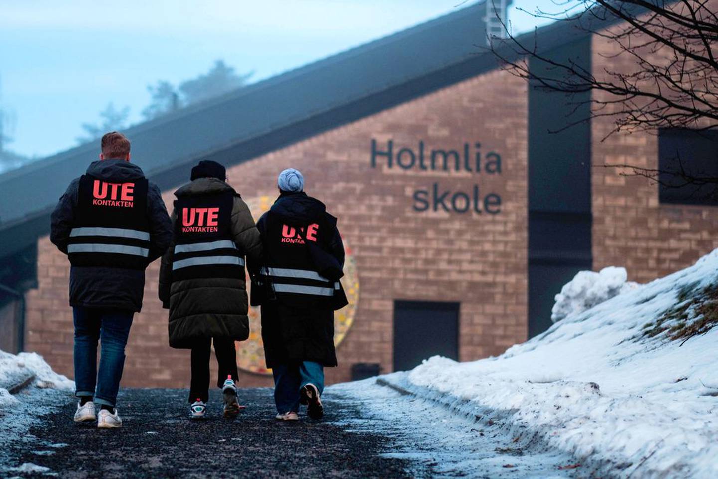 Utekontakten på Holmlia.

Foto: Hanna Skotheim/FriFagbevegelse