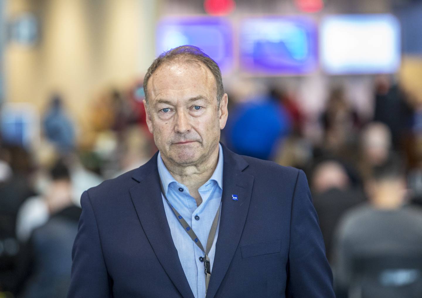 Knut Morten Johansen, direktør samfunnskontakt i SAS.
