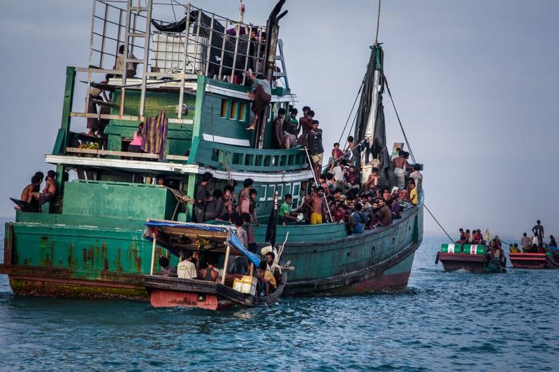 Som Middelhavet har Andaman-havet mange båtflyktninger. Mange av dem er rohingyaer. FOTO: NTB SCANPIX