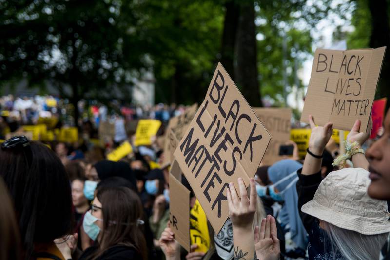 Back Lives Matter, BLM, Demonstrasjon, Stavanger, George Floyd
