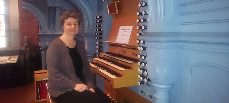 Inger-Lise Ulsrud er kantor i Uranienborg kirke, ved siden av å være professor ved Norges musikkhøgskole.