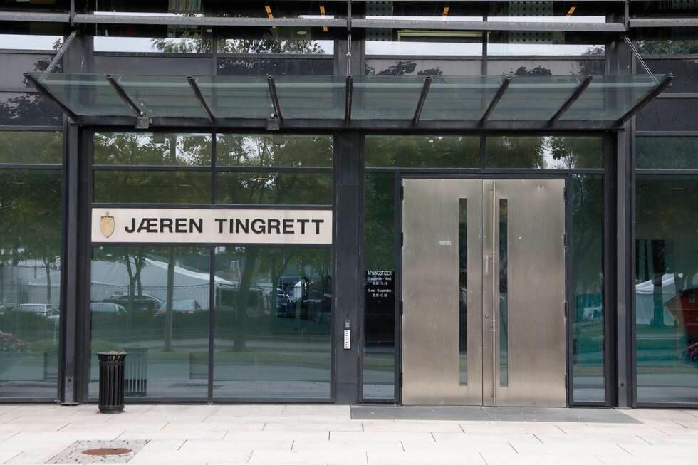 Dommen falt i Jæren tingrett tirsdag. Foto: Ole Berg-Rusten / NTB