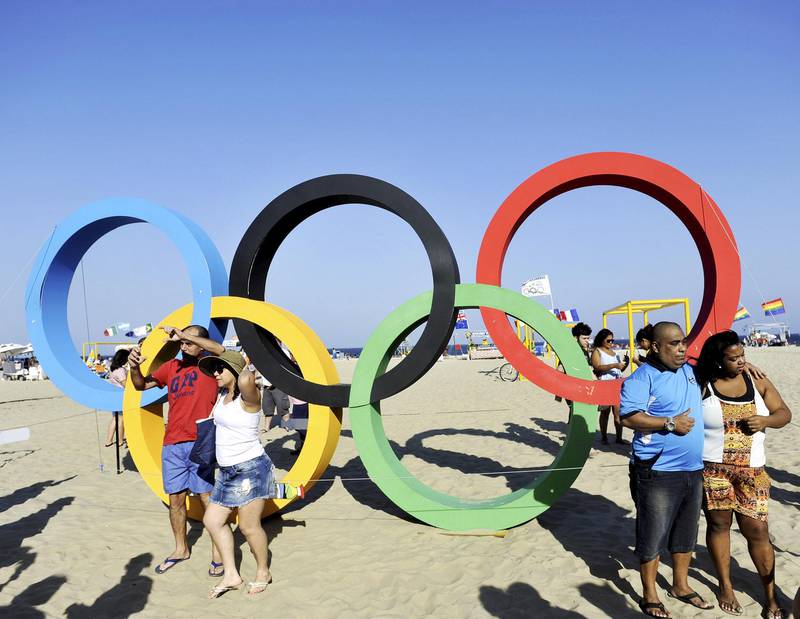 Snart klart: Om få dager braker OL løs i Rio. Ikke alle gleder seg like mye over festen. 
