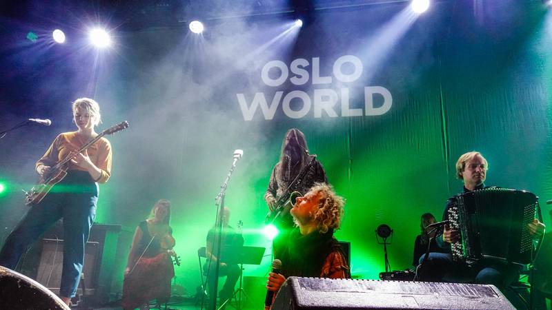 Lilja, Trygve Seim. Moddi og Frode Haltli under åpningskonserten på Oslo World