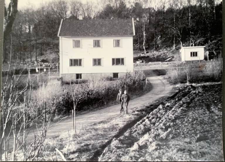 Hetland barneheim på Hinna. Her bodde Herman i de første leveårene.