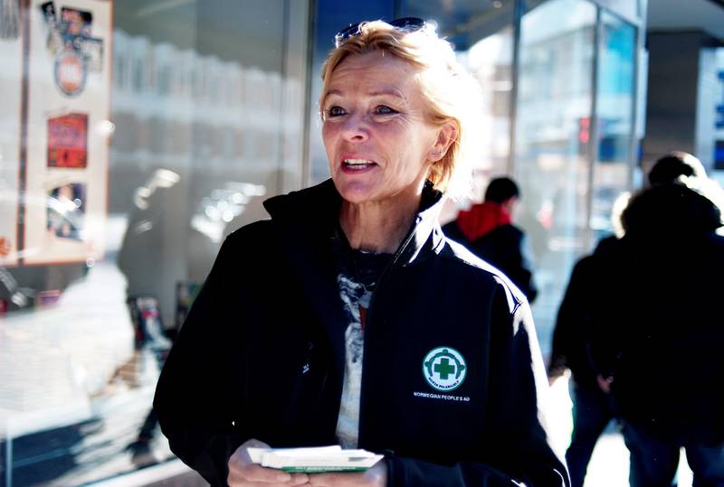 –Vis ansvar: Liv Tørres, generalsekretær i Norsk Folkehjelp, mener Norge må hjelpe flere flyktninger. FOTO: INA INGLINGSTAD