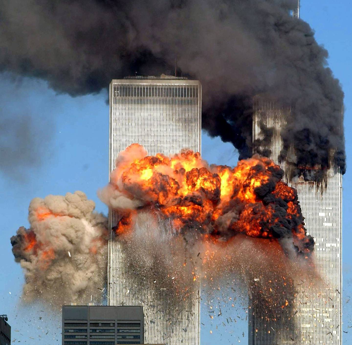 Terroren: 11. september 2001. Foto: NTB scanpix