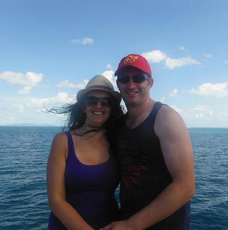 Richard og Patricia hadde gode jobber, et fint hus, gode venner og et bra liv i Australia. Her fra en båttur på Whitsundays-øyene. FOTO: Privat