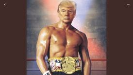 Donald Trump la ut bilde av seg selv som Rocky Balboa - og får smake Twitters vrede
