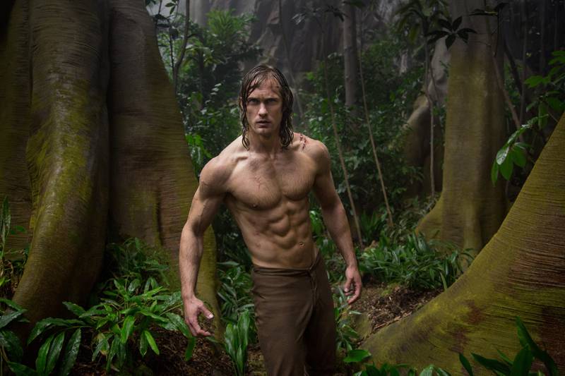 Alexander Skarsgård ikler seg Tarzan-rollen.