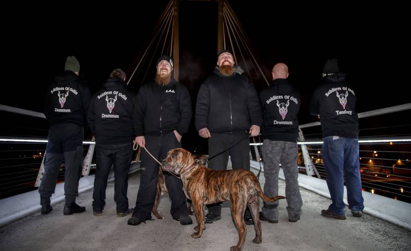 Politiet frykter at borgerverngrupper som Soldiers of Odin snarere kan provosere til konflikt og voldshandlinger, enn å bidra til å skape ro og trygghet. FOTO: HEIKO JUNGE/NTB SCANPIX