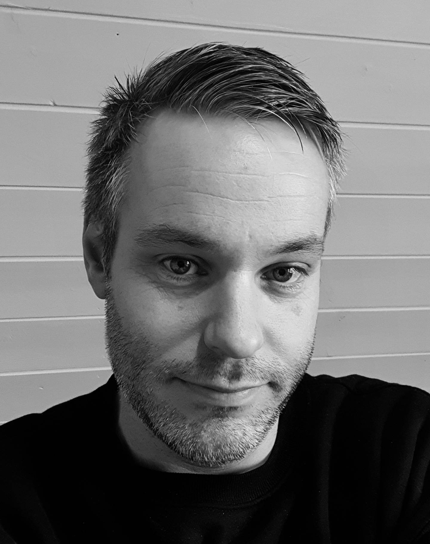 Anders Ek, lokallagsleder for Norske trevarer Østfold og daglig leder i Engelsviken Snekkerverksted AS.