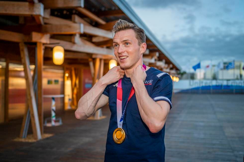 Karsten Warholm er tidenes første norske vinner av prisen til årets friidrettsutøver i verden. Foto: Heiko Junge / NTB