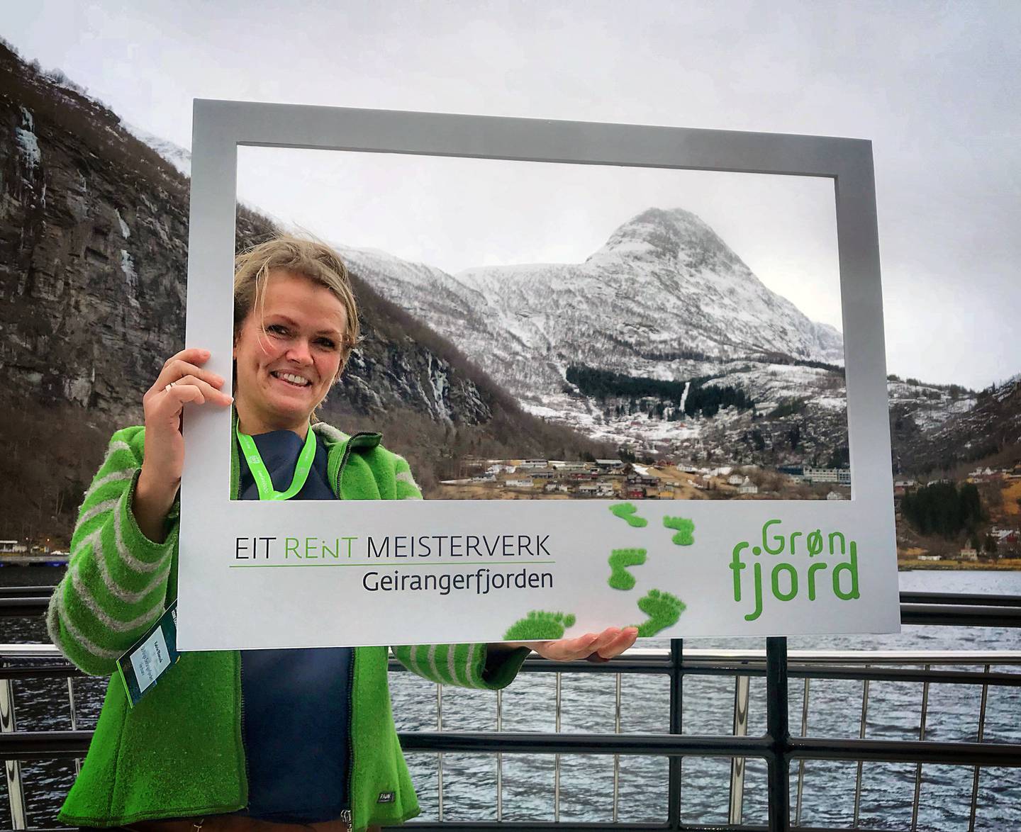 Direktør for Stiftinga Geirangerfjorden Verdsarv, Katrin Blomvik mener at strengere miljøregler i fjordene også kan fremme nyskaping.