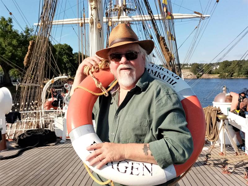 KAN ANBEFALES: – Får du en mulighet til å være medseiler på et skip som Statsraad Lehmkuhl, så gjør det! er Kalle Øbys opp­fordring til alle unge som har lyst til å prøve seg på de sju hav.