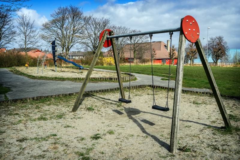 I Hillevåg har naboer til denne lekeplassen lenge bedt om en oppgradering, men det skjer heller ikke dette året. Foto: Roy Storvik