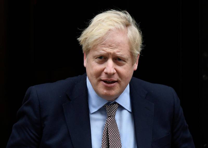 FILE PHOTO: Britain's Prime Minister Boris Johnson leaves Downing Street in London, Britain, March 4, 2020. REUTERS/Toby Melville/File Photo