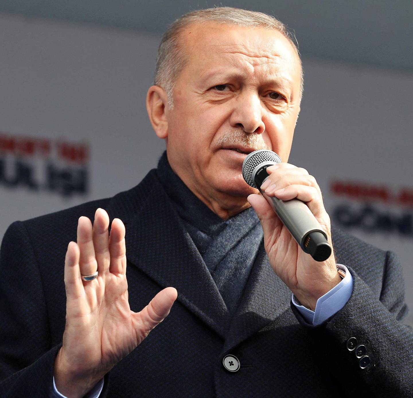 AFRIN: Tyrkia kontrollerer ikke bare Afrin, men store deler av Nord-Syria. Her Tyrkias president Recep Tayyip Erdogan. FOTO: NTB SCANPIX