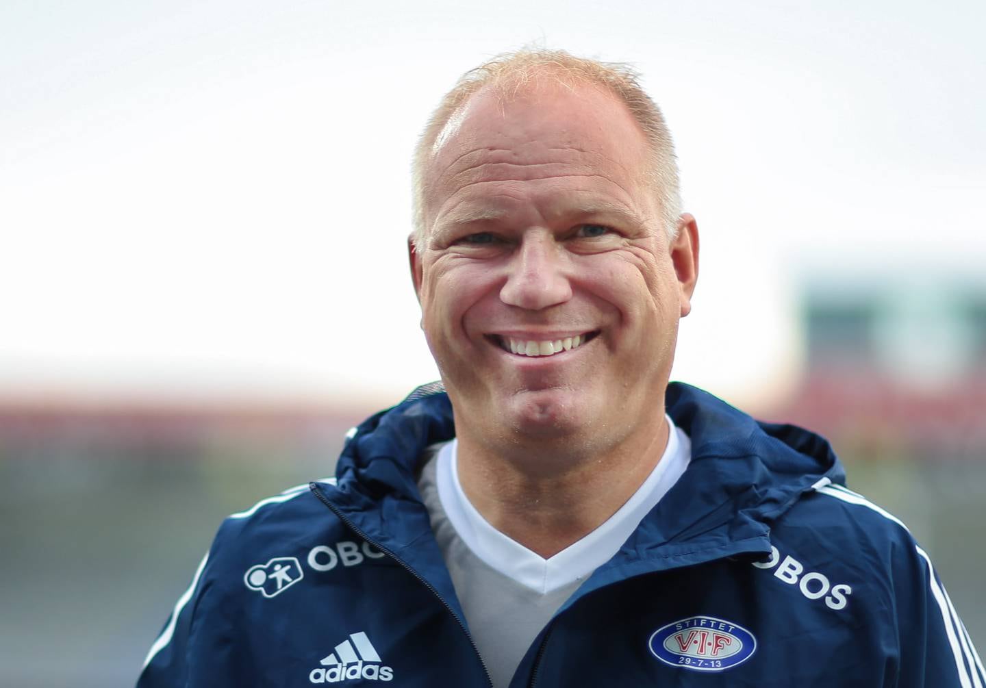 Dag-Eilev Fagermo var smørblid etter å ha sett Vålerenga dra i land 1-0-seieren borte mot Sarpsborg 08.