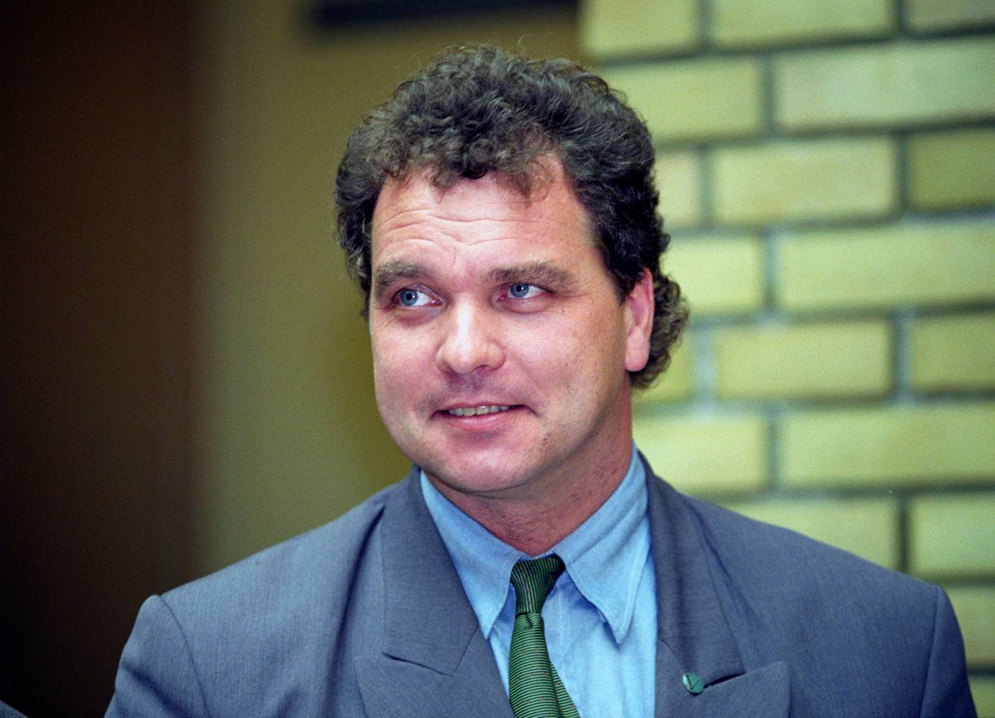OSLO 199709 Stortingsrepresentant og leder i partiet Venstre Lars Sponheim på Stortinget.  
Foto: Berit Roald / NTB