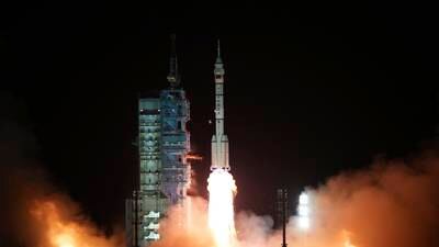 Bemannet romfartøy skutt opp i Kina