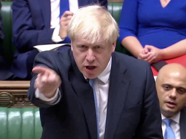 Johnson gjentok brexit-løfte i sin første tale til Parlamentet