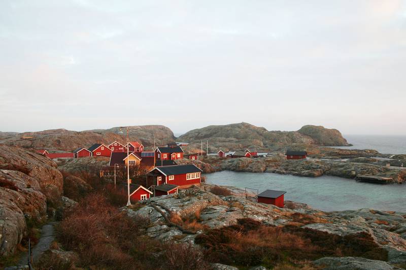 EN PERLE I HAVET: Väderöarna utenfor Fjellbacka er en perle mange nok «kjører forbi» når  svenskekysten skal nytes.