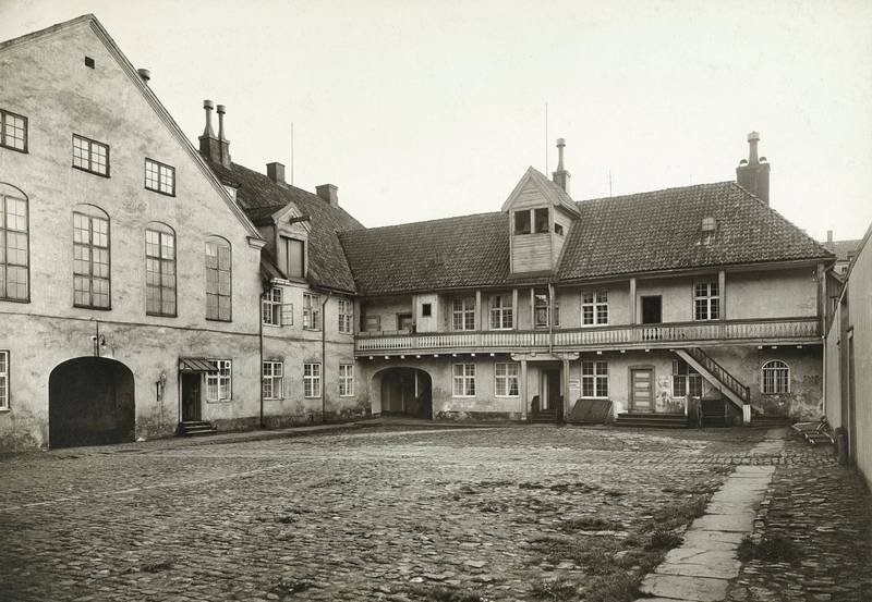 Tukthusets sidefløy rundt 1910 da anstalten var gjort om til Landsfengsel for kvinner.