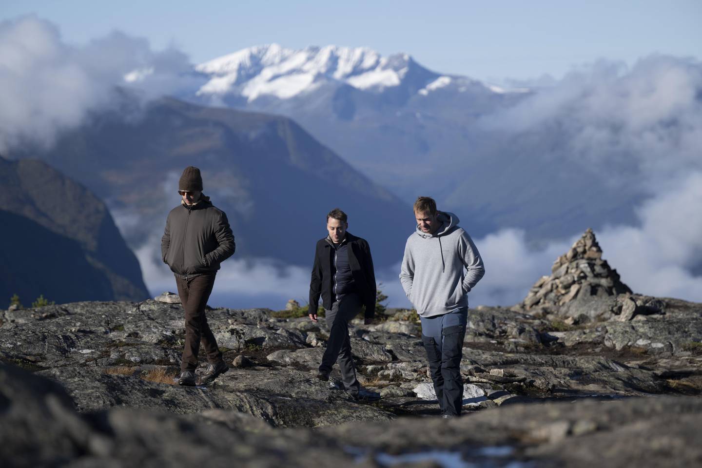 Tre norske såkalte locations scouts fant flotte innspillingsscener til «Succession»-serien. Foto: HBO