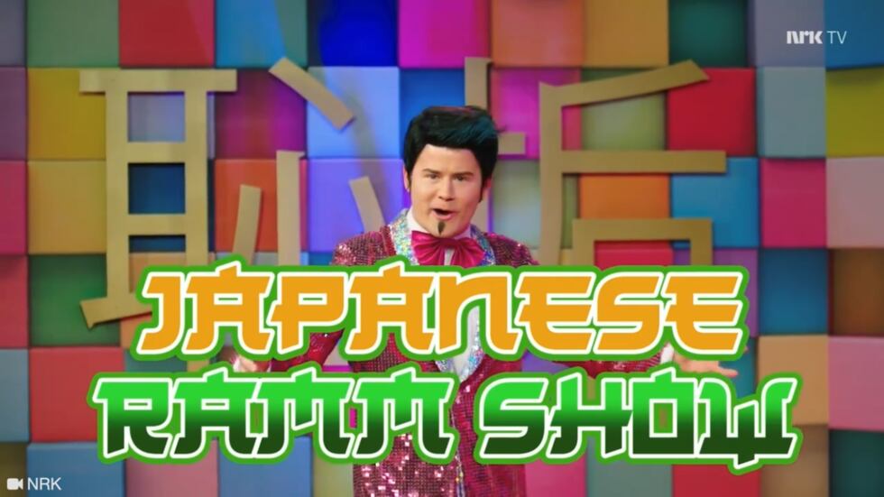 Komiker Nicolay Ramm er i hardt vær for sin parodi på japanske TV-verter i «Japanese Ramm Show».