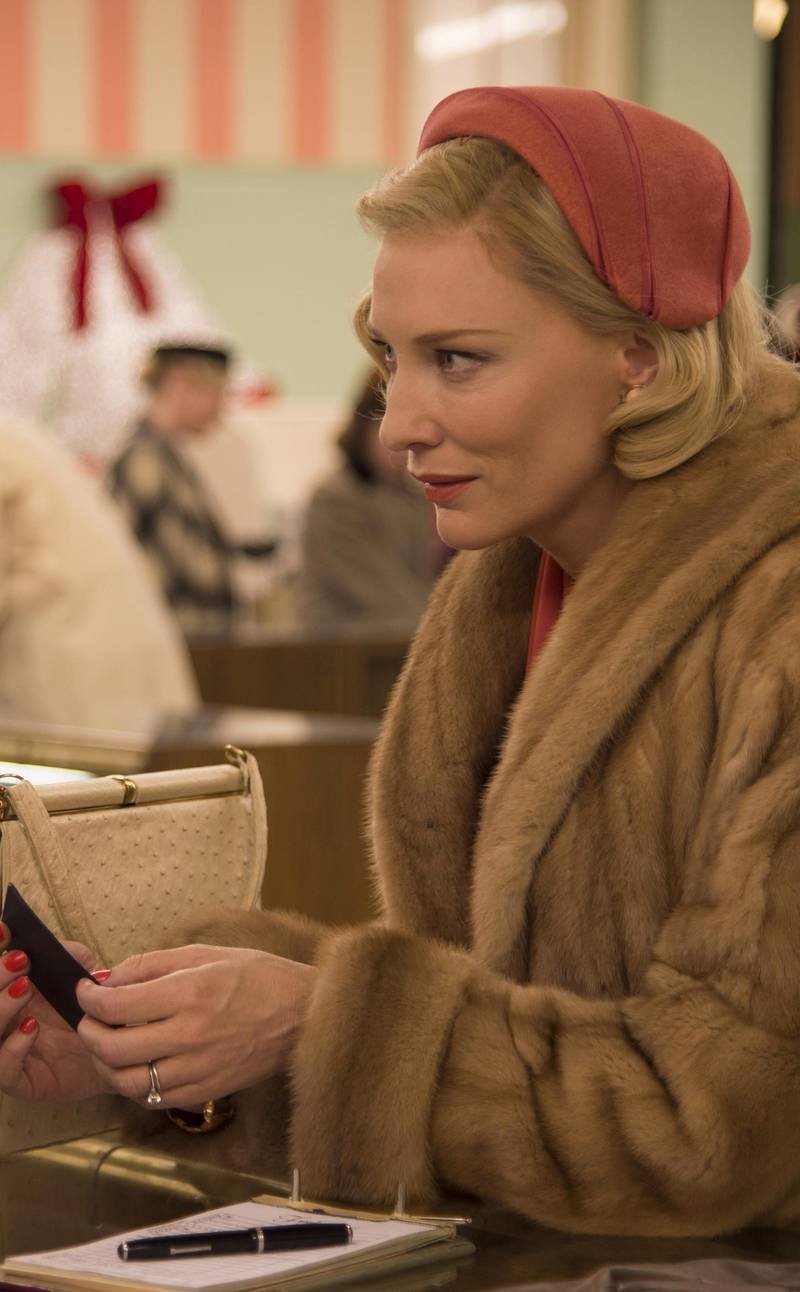 Cate Blanchett i «Carol» av Todd Haynes. FOTO: CANNES FILM FESTIVAL