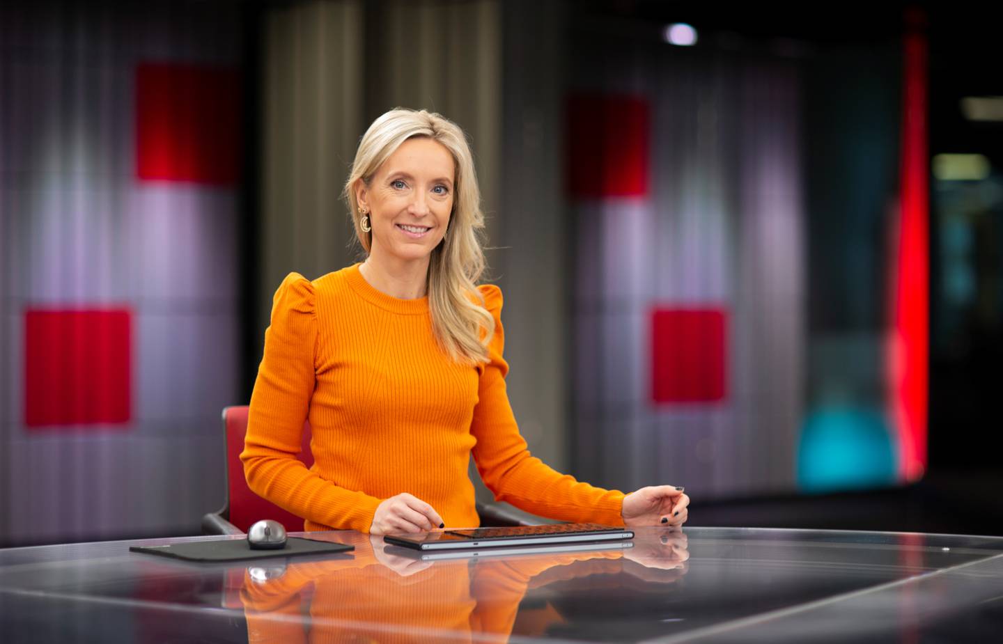 Yvonne Fondenes jobber til daglig som nyhetsanker i TV 2.