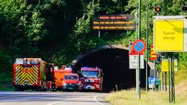 Oslofjordtunnelen stenges i mars for øving på ulykkeshåndtering