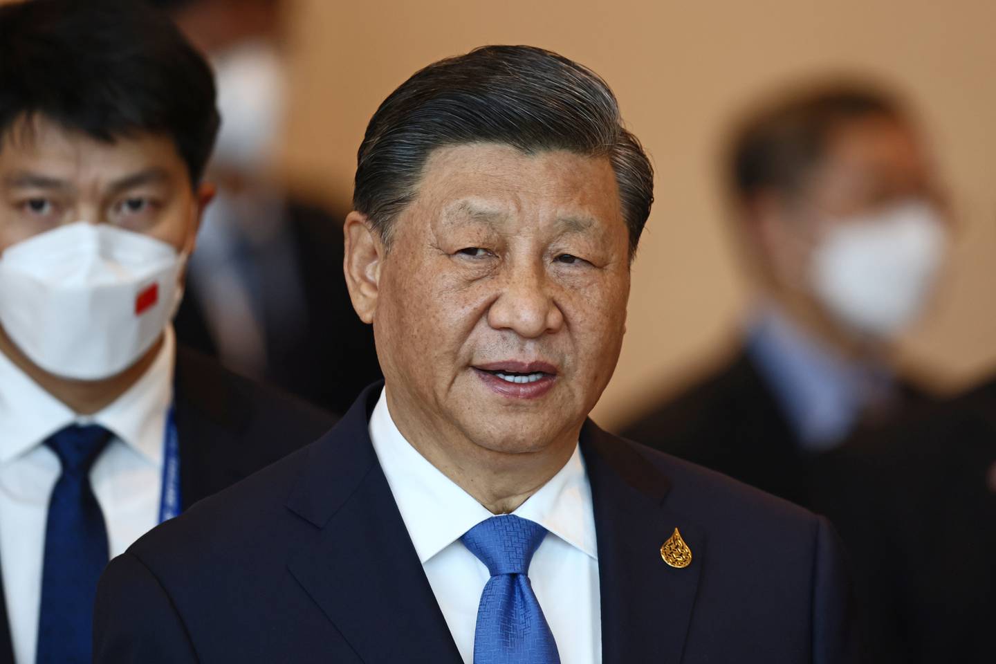 Kinas president Xi Jinping. Her fra  Apec-toppmøtet i Bangkok i november.