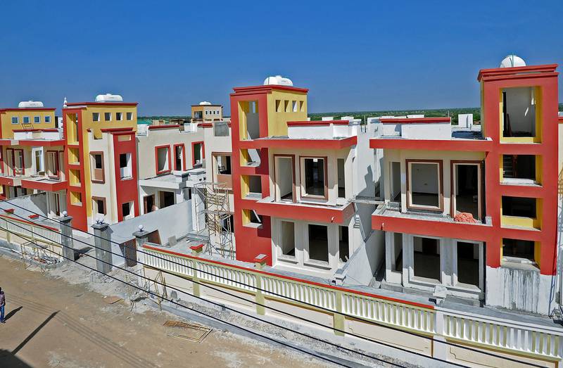Investeringene i nye boliger har økt i Mogadishu, blant annet i nabolaget Daru Salaam. FOTO: NTB SCANPIX
