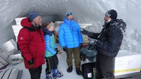 Kronprins Haakon har krysset Grønlandsisen