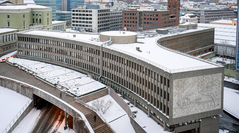 Oslo 20191111. 
Fylkesmannen i Oslo og Viken godkjenner vedtaket om riving av Y-blokka, men ber regjeringen vurdere saken på nytt.
Foto: Heiko Junge / NTB scanpix