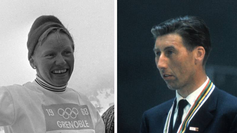 OL-hetene Berit Mørdre og Harald Grønningen gikk begge bort sist uke.