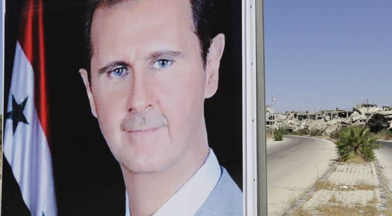 SANKSJONERT 3: Syrias president       Bashar al-Assad. FOTO: NTB SCANPIX