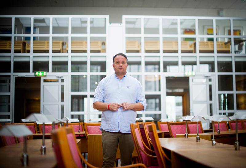 Partileder Frode Myrhol i Folkeaksjonen nei til mer bompenger (FNB)

(Til portrettintervju i Dagsavisen 31. august 2019)