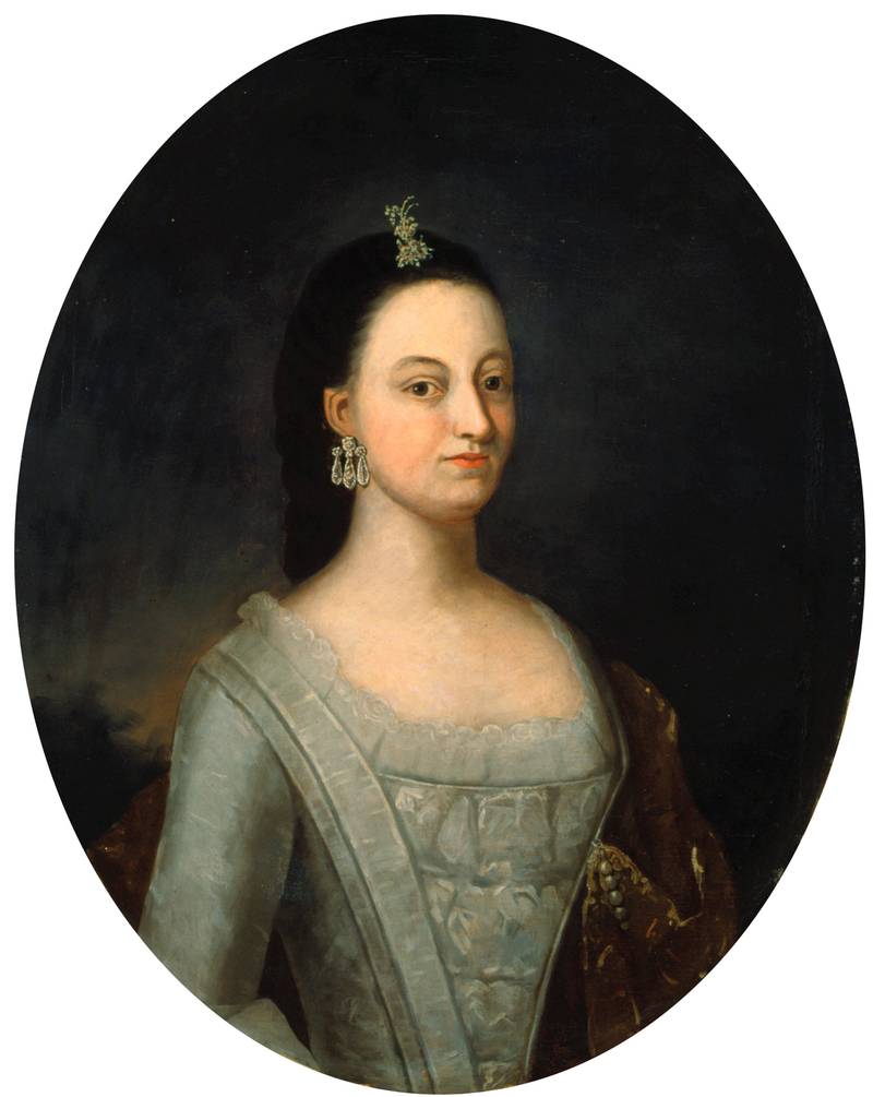 Mathia Collett (1737–1801) gifta seg først med Morten Leuch d.y., så med Bernt Anker. Maleri av Eric Gustav Tunmarck. FOTO: OSLO MUSEUM