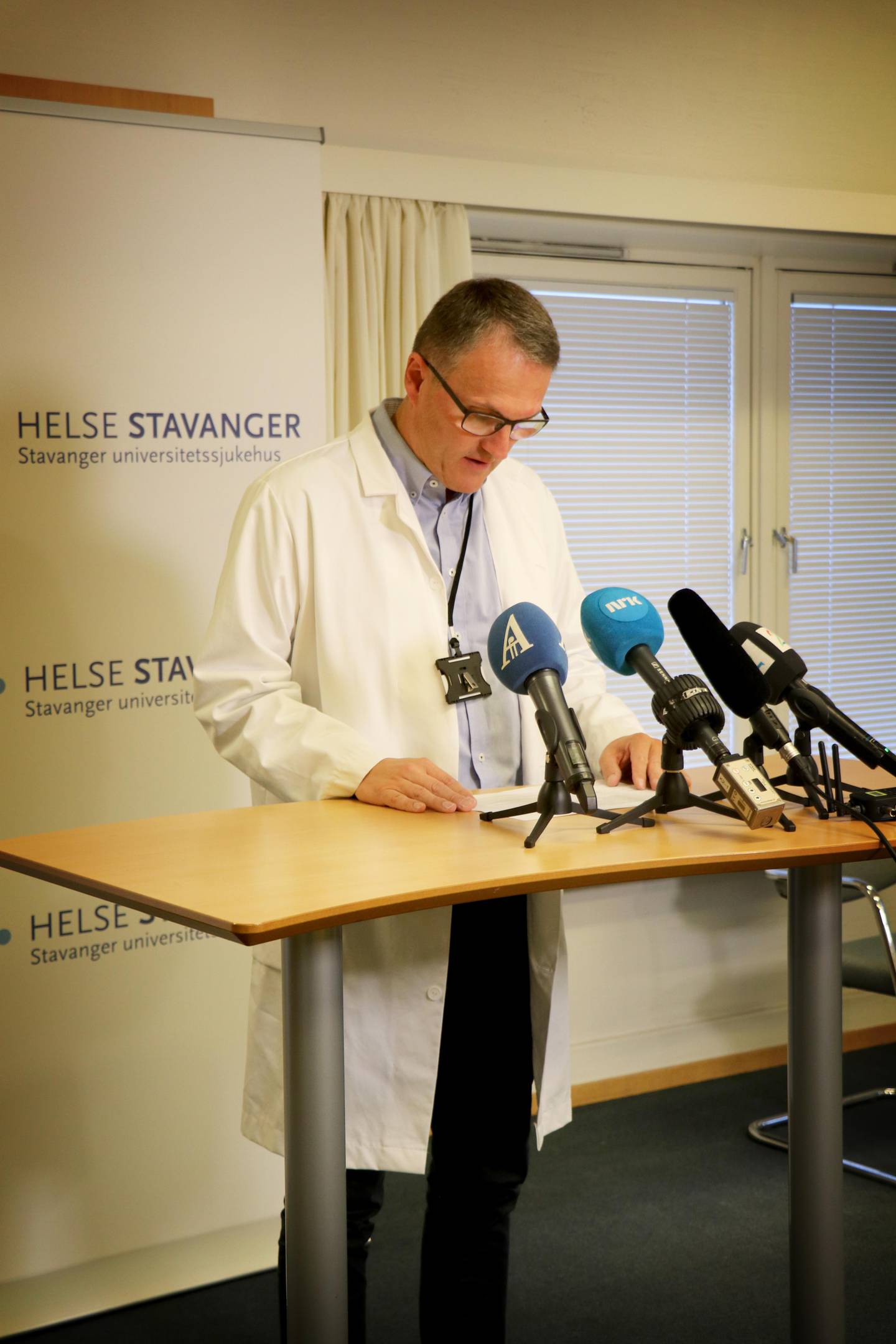 Klinikksjef for Klinikk A på SUS, Geir Lende.