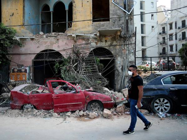 Over 60 fortsatt savnet i Beirut