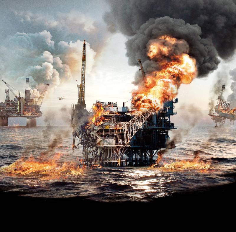 Fra den forhåndsutsendte plakaten for den kommende katastrofefilmen «Nordsjøen», som ventes i 2021, fra produsentene Fantefilm. FOTO: FANTEFILM
