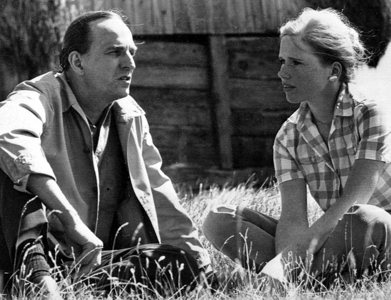 Ingmar Bergman og Liv Ullmann i 1968.