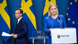 Sverige skal søke om Nato-medlemskap: – En historisk avgjørelse