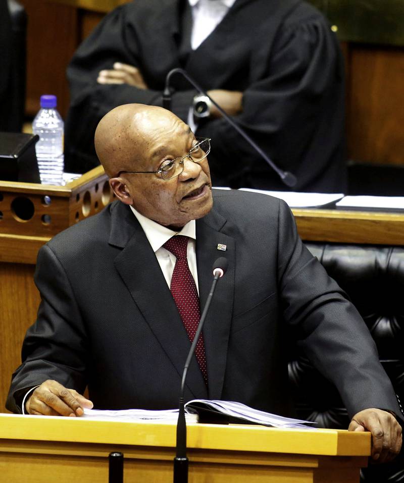 President Jacob Zuma. FOTO: NTB SCANPIX