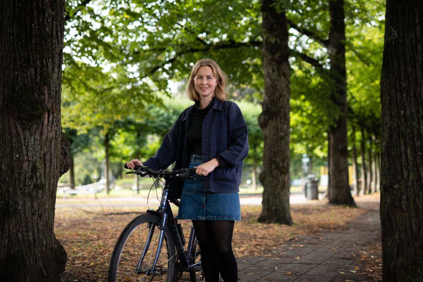 Anja Bakken Riis, leder for Framtiden i våre hender - aktuell med boka "Mitt klimaregnskap".