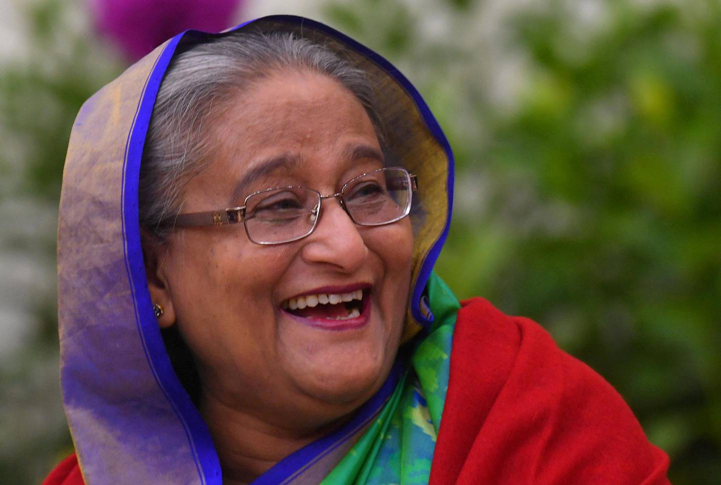 FORTSETTER: Sheikh Hasina har begynt sin tredje periode på rad som statsminister etter å ha blitt tatt i ed mandag. FOTO: NTB SCANPIX