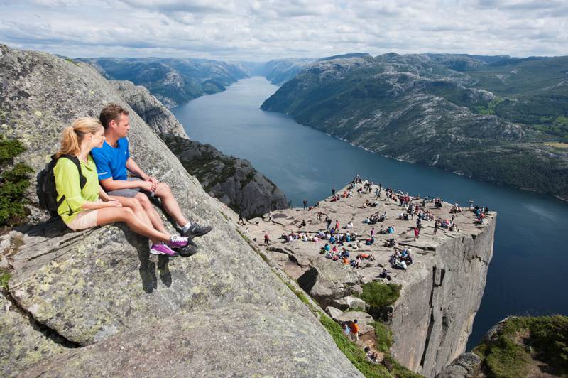 Bli med på vandrefestival i Lysefjorden første helga i september. FOTO: TERJE RAKKE/NORDIC LIFE/VISITNORWAY.COM